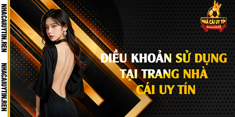 Điều khoản sử dụng tại trang nhà cái uy tín